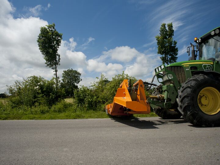 maaien van de wegberm