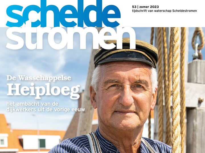 De cover van tijdschrift Scheldestromen van zomer 2023.