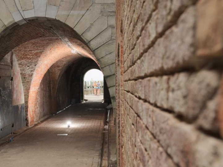 De kazematten bij Vlissingen.